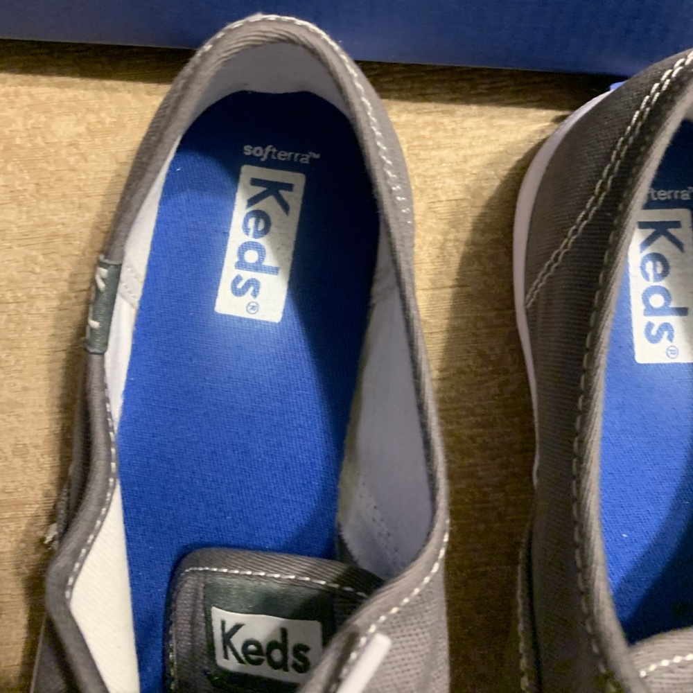 Keds Champion Gray 6.5 Medium Womens - Picture 3 of 10